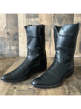 Dan Post 2214 Vintage Made In Spain Western Cowboy Boots Mens 11.5 D